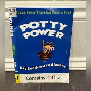 Potty Power DVD- Potty Training for Kids- NO CASE